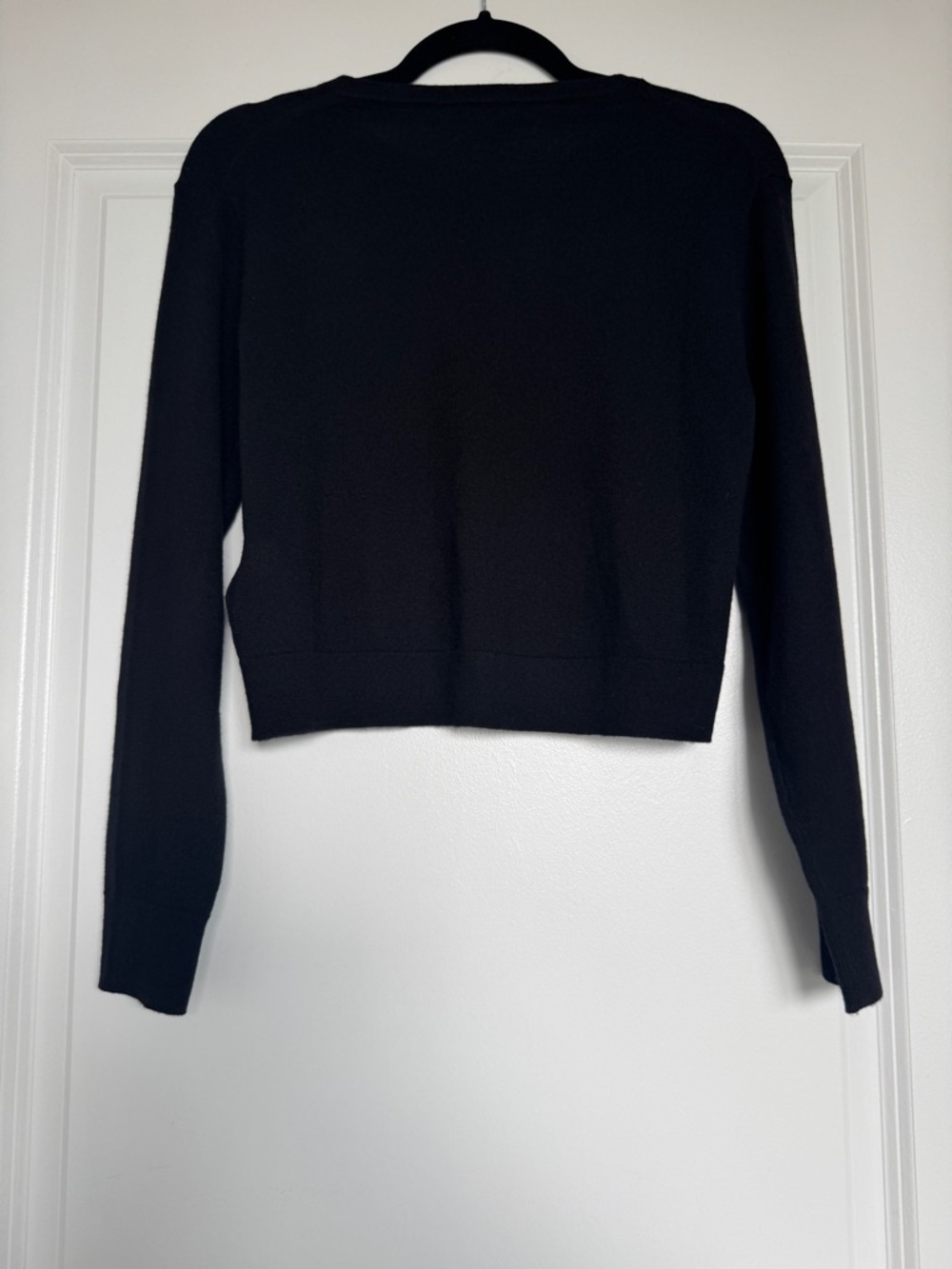 NWT! J. CREW Women’s Featherweight Cashmere Cardigan Jet Black Size XS *see note - Picture 5 of 16